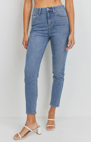 High Rise Vintage Skinny Jeans