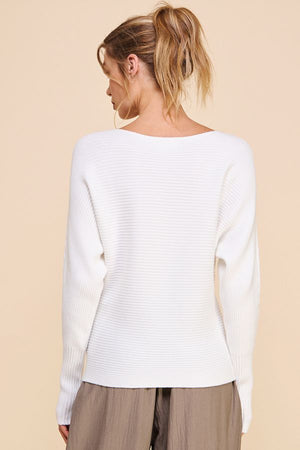 Emmie Ribbed Pullover
