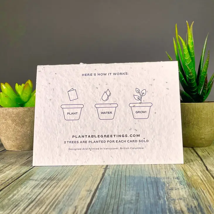 Plantable Card - Baby