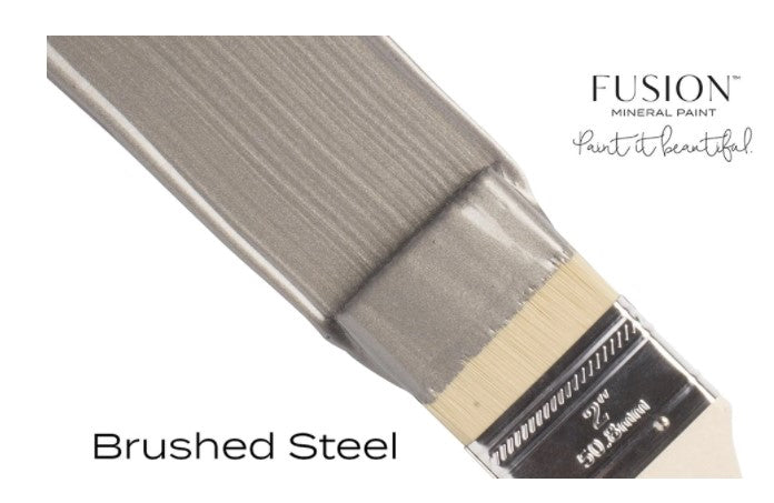 Brushed Steel Fusion Metallic Paint
