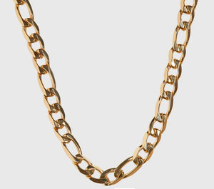 Thick Figaro Necklace Gold