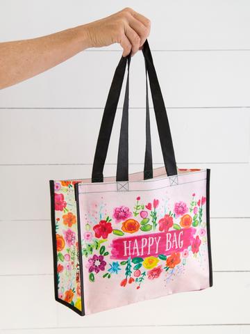 Pink Floral Happy Bag