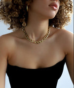 Thick Figaro Necklace Gold
